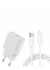 Mey İthalat® iPhone 14 13 12 11 8 Plus 7 Uyumlu 20W PD Hızlı Şarj Seti
