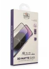 Mey İthalat®  iPhone 14 Bilvis 3D Mat Cam Ekran Koruyucu