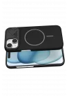 Mey İthalat®   iPhone 14 Export Magsafe Kapak - Siyah