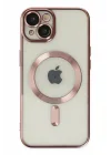 Mey İthalat®   iPhone 14 Kılıf Kross Magneticsafe Kapak - Rose