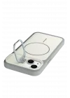 Mey İthalat®   iPhone 14 Pale Magsafe Standlı Kapak - Beyaz