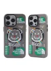 Mey İthalat®   iPhone 14 Pro Kılıf Apollo Magneticsafe Desenli Kapak - Apollo Siyah - 2