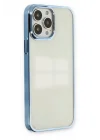 Mey İthalat®   iPhone 14 Pro Max Kılıf Element Silikon - Sky Blue