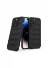 Mey İthalat®   iPhone 14 Pro Max Kılıf Optimum Silikon - Siyah