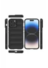 Mey İthalat®   iPhone 14 Pro Max Kılıf Optimum Silikon - Siyah