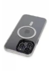 Mey İthalat®   iPhone 14 Pro Max Kılıf Tigra Magsafe Kapak - Beyaz