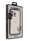 Mey İthalat®  iPhone 14 Pro Max Land Bumper Koruma Kapak - Titan Gri