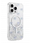 Mey İthalat®   iPhone 14 Pro Max Misk Simli Magsafe Kapak - Desen 3