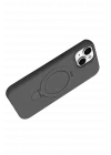 Mey İthalat®   iPhone 14 Regal Magsafe Standlı Kapak - Titan Gri