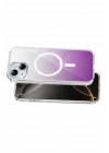Mey İthalat®   iPhone 14 Sora Simli Magsafe Kapak - Mor