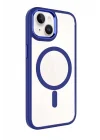 Mey İthalat®   iPhone 14 Terea Magsafe Kapak - Derin Mor