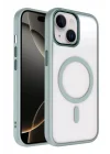 Mey İthalat®   iPhone 14 Terea Magsafe Kapak - Gri