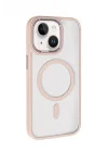 Mey İthalat®   iPhone 14 Terea Magsafe Kapak - Pembe