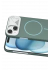 Mey İthalat®   iPhone 15 Export Magsafe Kapak - Turkuaz