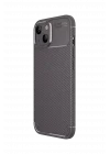 Mey İthalat®   iPhone 15 Kılıf Auto Focus Karbon Kapak - Gri