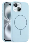 Mey İthalat®   iPhone 15 Kılıf Jully Magsafe Kapak - Mavi