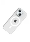 Mey İthalat®   iPhone 15 PC Blank Magsafe Kapak - Şeffaf
