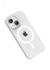 Mey İthalat®   iPhone 15 PC Blank Magsafe Kapak - Şeffaf