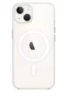 Mey İthalat®   iPhone 15 Plus Kılıf Magneticsafe Şeffaf Silikon - Şeffaf