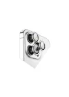 Mey İthalat®   iPhone 15 Pro Max Bilvis Titan Kamera Lens - Gümüş