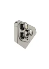 Mey İthalat®   iPhone 15 Pro Max Bilvis Titan Kamera Lens - Titan Gri