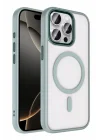 Mey İthalat®   iPhone 15 Pro Max Terea Magsafe Kapak - Gri