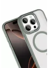 Mey İthalat®   iPhone 15 Pro Max Terea Magsafe Kapak - Titan Gri