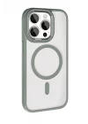 Mey İthalat®   iPhone 15 Pro Max Terea Magsafe Kapak - Titan Gri