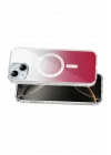 Mey İthalat®   iPhone 15 Sora Simli Magsafe Kapak - Kırmızı
