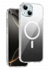 Mey İthalat®   iPhone 15 Sora Simli Magsafe Kapak - Siyah