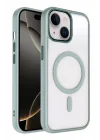 Mey İthalat®   iPhone 15 Terea Magsafe Kapak - Gri