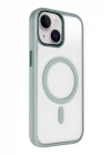 Mey İthalat®   iPhone 15 Terea Magsafe Kapak - Gri