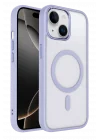 Mey İthalat®   iPhone 15 Terea Magsafe Kapak - Mor