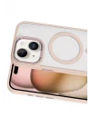 Mey İthalat®   iPhone 15 Terea Magsafe Kapak - Pembe