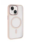 Mey İthalat®   iPhone 15 Terea Magsafe Kapak - Pembe