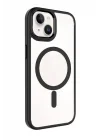 Mey İthalat®   iPhone 15 Terea Magsafe Kapak - Siyah