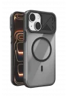 Mey İthalat®   iPhone 15 Zinko Magsafe Kapak - Siyah