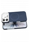 Mey İthalat®   iPhone 16 Export Magsafe Kapak - Lacivert