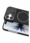 Mey İthalat®   iPhone 16 Export Magsafe Kapak - Siyah