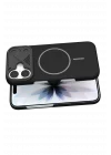 Mey İthalat®   iPhone 16 Export Magsafe Kapak - Siyah