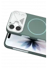 Mey İthalat®   iPhone 16 Export Magsafe Kapak - Turkuaz