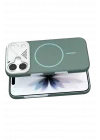 Mey İthalat®   iPhone 16 Export Magsafe Kapak - Turkuaz