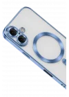 Mey İthalat®   iPhone 16 Kılıf Kross Magneticsafe Kapak - Sierra Blue
