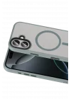 Mey İthalat®   iPhone 16 Megane Magsafe Kapak - Titan Gri