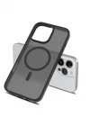 Mey İthalat®   iPhone 16 Pro Jota Magsafe Kapak - Pudra