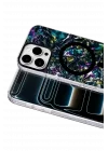 Mey İthalat®   iPhone 16 Pro Max Mila Dalgalı Magsafe Kapak - Lacivert
