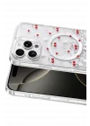 Mey İthalat®   iPhone 16 Pro Max Misk Simli Magsafe Kapak - Desen 5