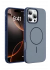 Mey İthalat®   iPhone 16 Pro Max Neksa Magsafe Kapak - Lacivert