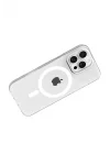Mey İthalat®   iPhone 16 Pro Max PC Blank Magsafe Kapak - Şeffaf