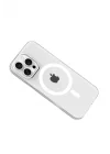 Mey İthalat®   iPhone 16 Pro Max PC Blank Magsafe Kapak - Şeffaf
